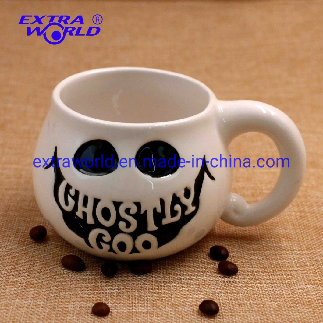 Ceramic Ghost Coffee   Mug for Halloween Gifts