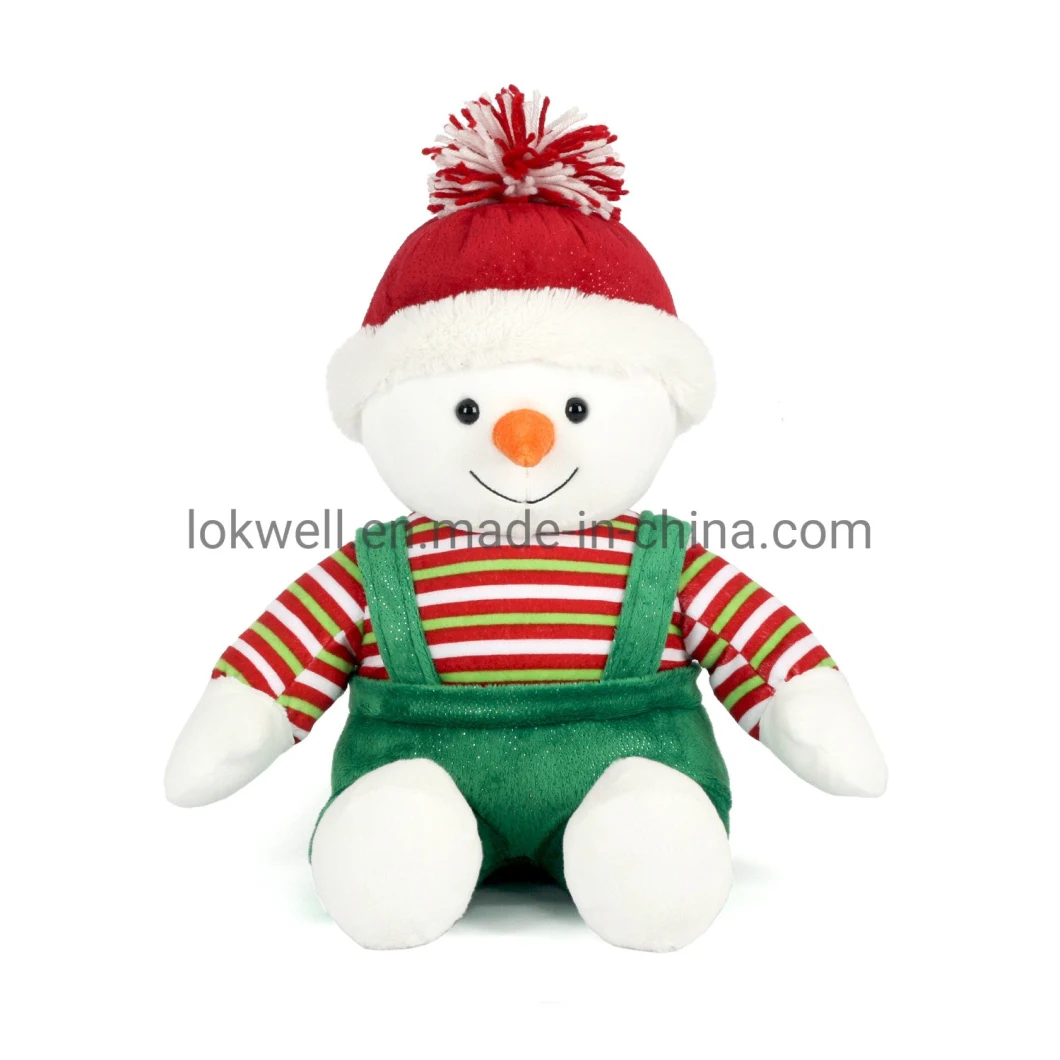 Christmas Pals Soft Toy Teddy Toys Xmas Gift Present - Snowman