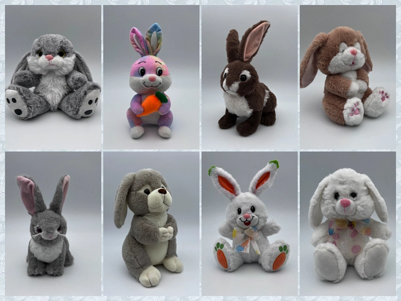 Bunny Soft Toy Lovely Plush Rabbit Easter Gift OEM
