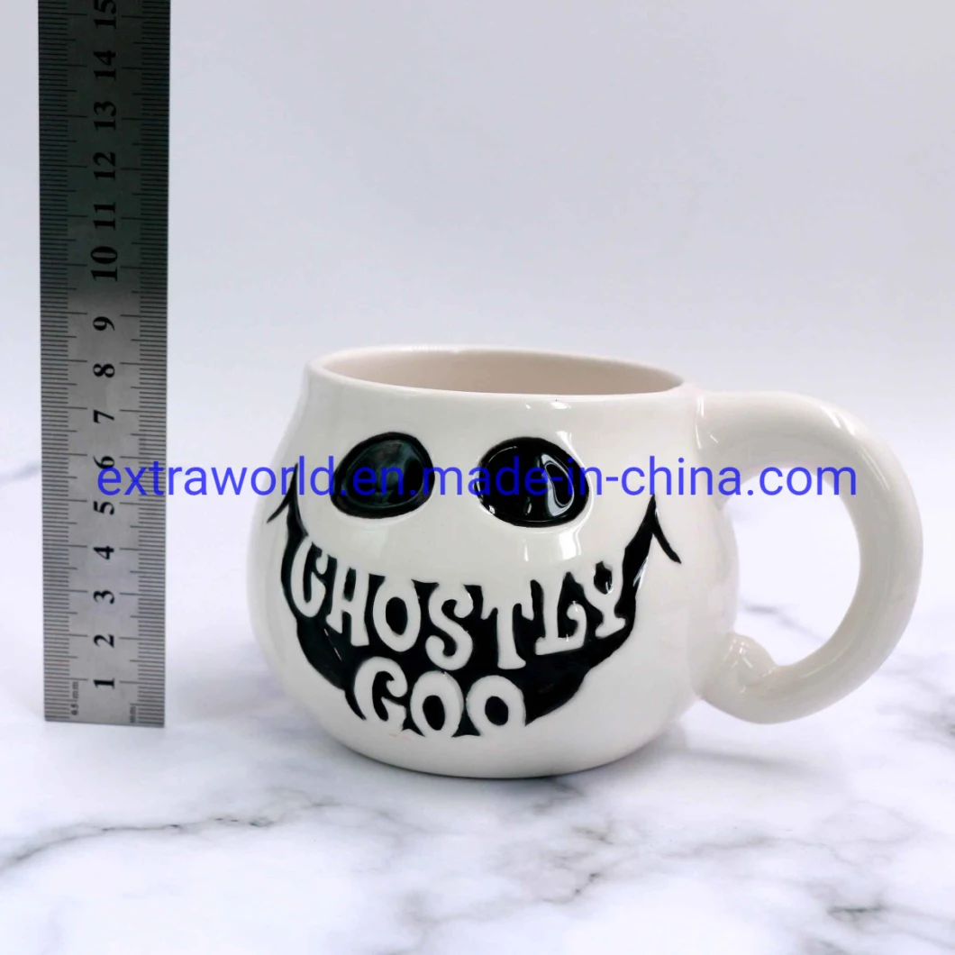 Ceramic Ghost Coffee   Mug for Halloween Gifts