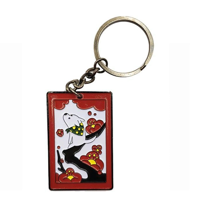 Wholesale Decorative Cute Cartoon Custom Logo Metal Key Chain