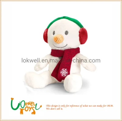 Рождественские приятели Мягкая игрушка Тедди Рождественский подарок - Снеговик