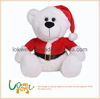 Медведь Снеговик Рождественские украшения Фестиваль Подарок Производитель плюшевых игрушек